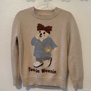 Teenie Weenie Cream Knit Sweater